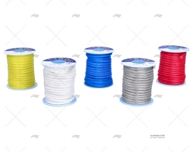 BOITE BOBINES D-PRO 4mm 5x10m COULEURS LIROS