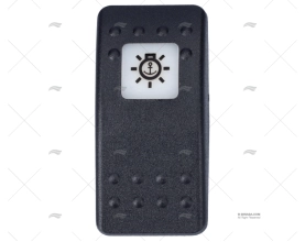 ACTUATOR BLACK ANCHOR LIGHT SYMBOL CARLINGSWITCH