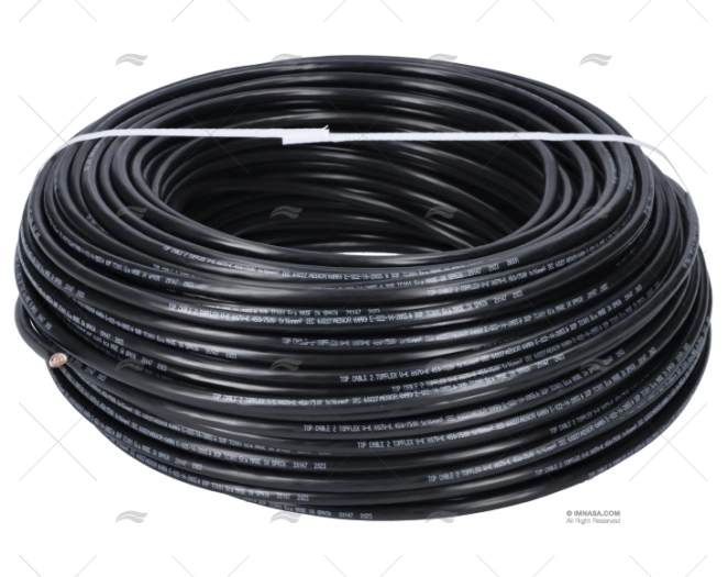 CABLE H05V/H07V 16  NOIR/ 100Mts 16mm2