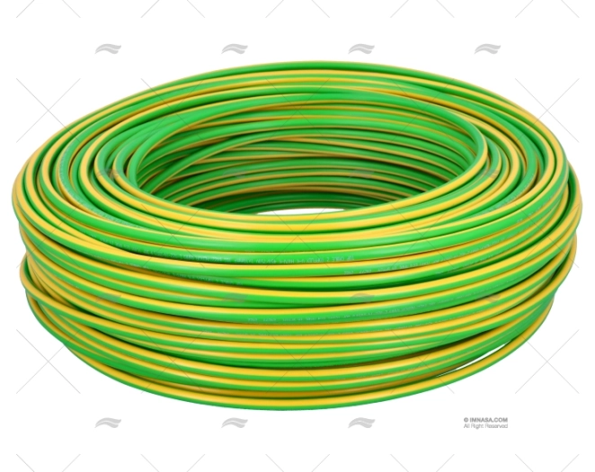 CABLE H05V/H07V 35 YELLOW-GREEN  50m