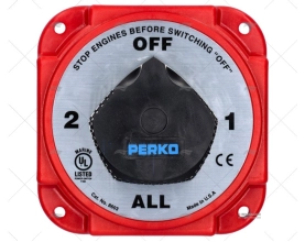 BATTERY SWITCH 380A 1-2 BATTERIES PERKO