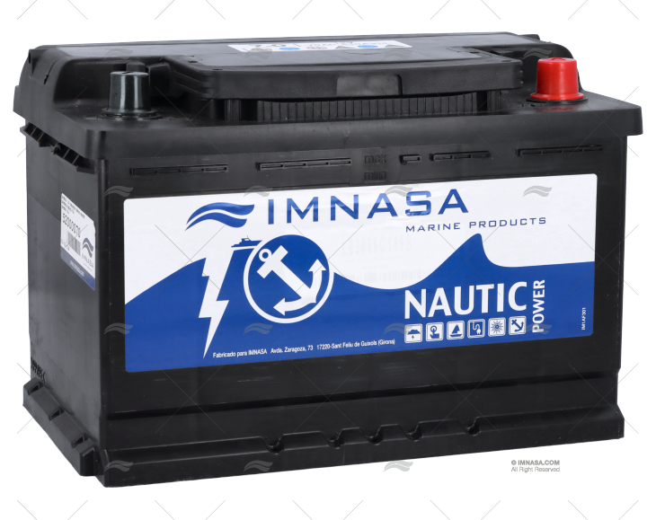 BATERIA  70A ARRANQUE IMNASA MARINE IMNASA