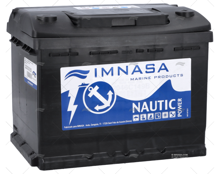 BATTERIE IMNASA 55AMP IMNASA