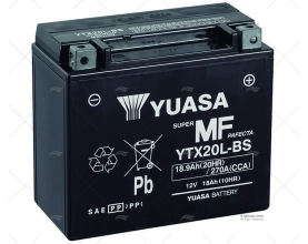 BATERIA  18A AGM YTX20L-B YUASA