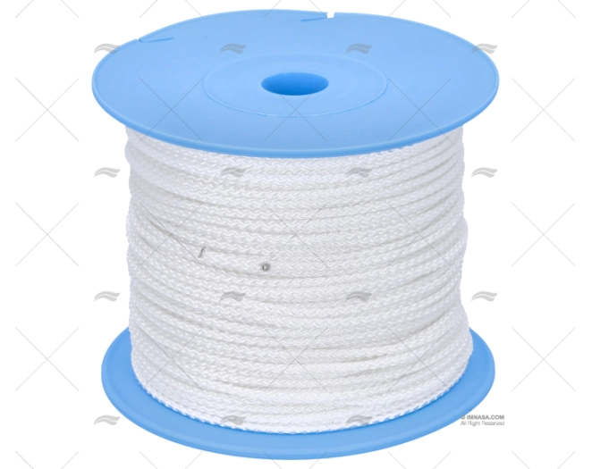 CABO POLYAMIDA 02mm BRANCO 100m LIROS