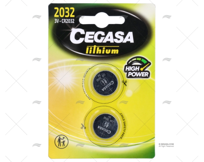 BATTERY CR2032 3V BT (2u)