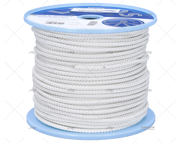 CABO POLYAMIDA 05mm BLANCO 100m LIROS