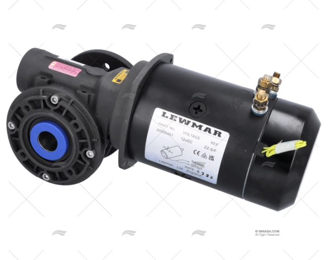 MOTOR MOLINETE  12V 1000W CPX3 REDUCTOR LEWMAR