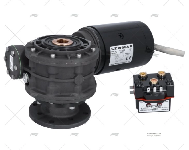 MOTOR REDUTOR V5 24V COM CAIXA DE CONTRO LEWMAR