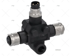 CONECTOR T PARA DOBLE MANDO LEWMAR