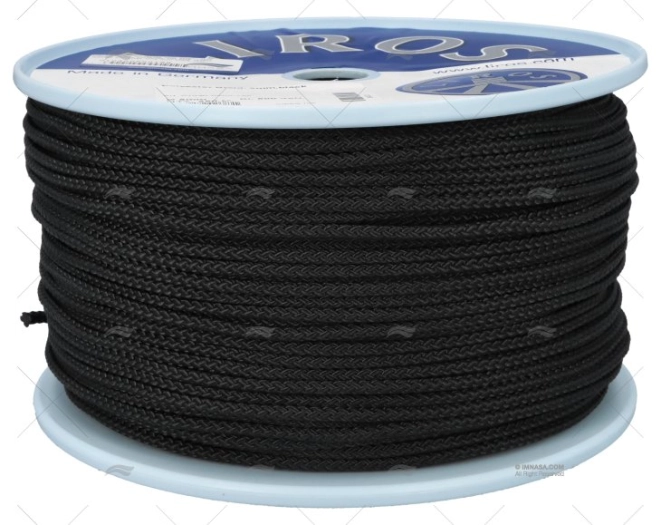 TWISTED POLIESTER ROPE 05mm BLACK 250m LIROS