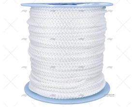 CORDAGE TRESSE POLIPROP. 10mm BLANC 200m LIROS