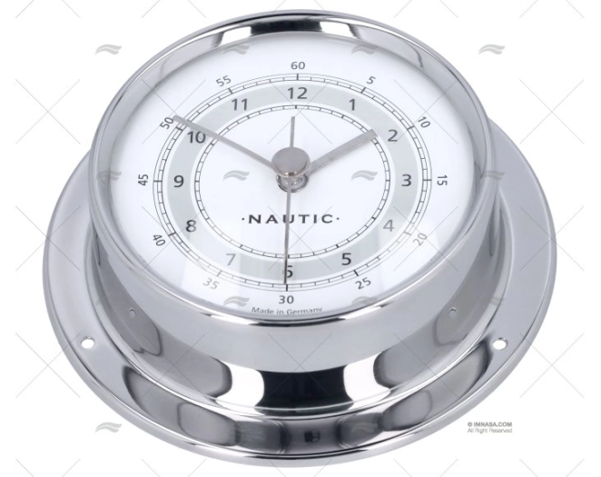 RELOJ HORARIO INOX 83mm BARIGO