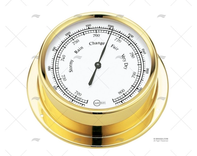 BAROMETER BRASS 100mm IMNASA