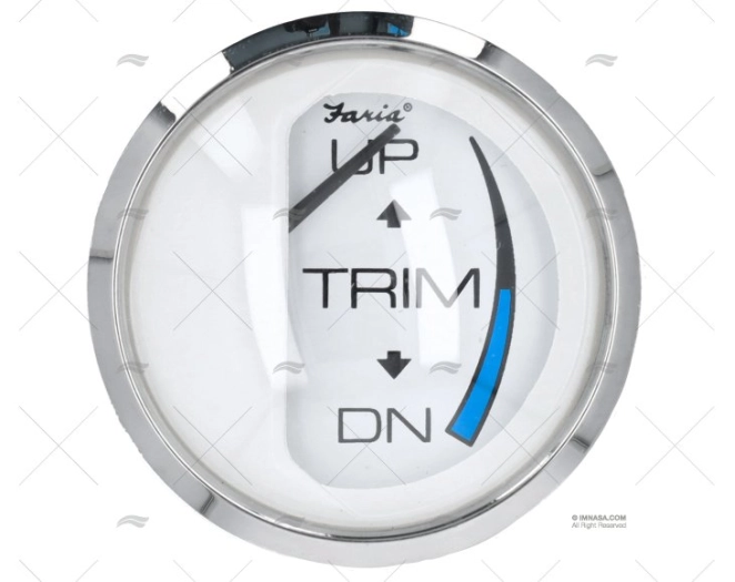 TRIM INDICATOR FRCB OMC OUTBOARD WHITE FARIA