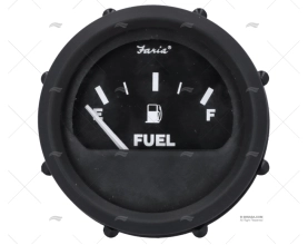 FUEL LEVEL GAUGE BLACK 2' FARIA