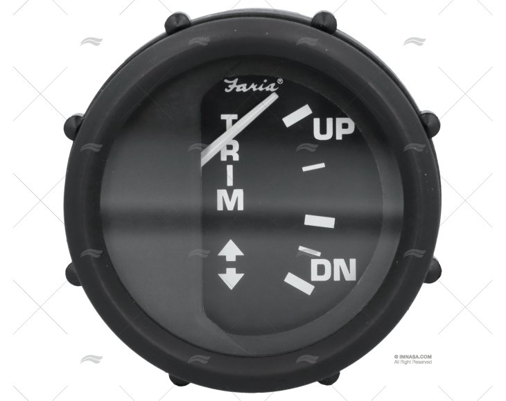 IND. TRIM NEGRO MERCURY 12V Ø53mm FARIA