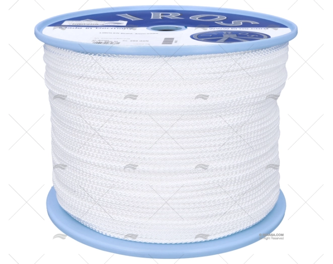 CORDAGE TRESSE POLIPROP.04MM BLANC 500MT LIROS