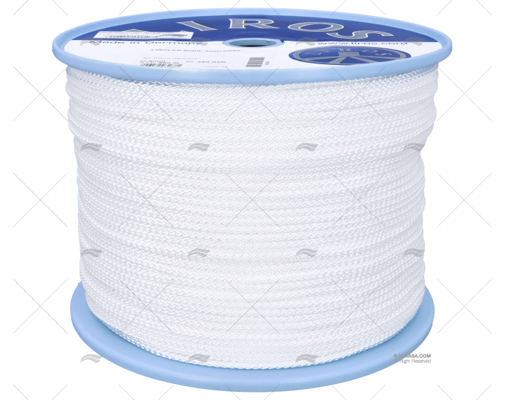 CORDAGE TRESSE POLIPROP.04MM BLANC 500MT LIROS