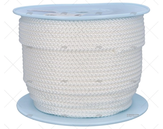 CORDAGE TRESSE POLIPROP.08MM BLANC 200MT LIROS