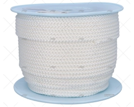 CORDAGE TRESSE POLIPROP.08MM BLANC 200MT LIROS