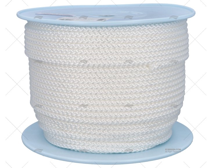 CORDAGE TRESSE POLIPROP.08MM BLANC 200MT LIROS