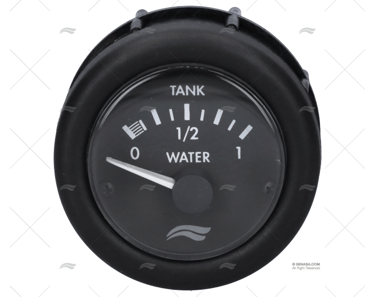 IND. AGUA IMB 12V PRETO 52mm IMNASA