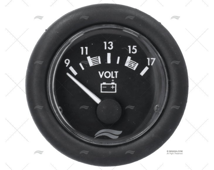 VOLTMETER BLACK IMNASA