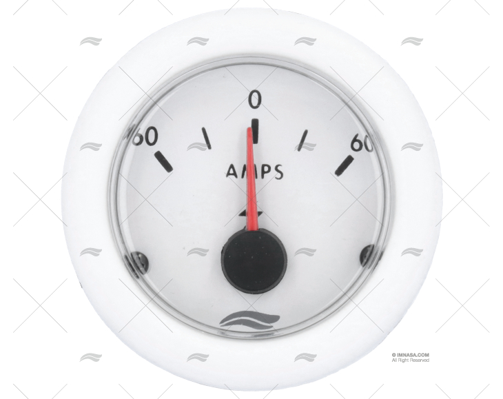 AMMETER IMB  60A WHITE