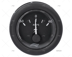 AMMETER 0-60A BLACK