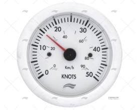 SPEEDOMETER IMB  50KN 12V WHITE IMNASA