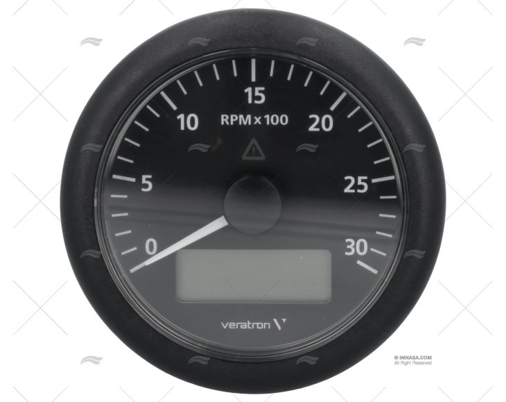 TACHOMETER VLN 12/24V 3000RPMH 80mm VDO