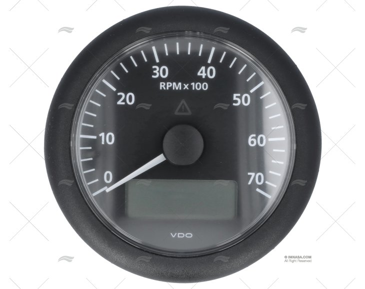 TACHOMETER VLN 12/24V 7000RPMH 80mm