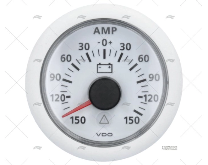 AMPEREMETRE VLB 12/24V 150AMP 52mm