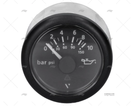 PRESSURE GAUGE VLN 12/24V 10BAR 53mm VDO