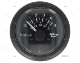 PRESSURE GAUGE VLN 12/24V 5BAR 53mm