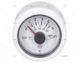 PRESSURE GAUGE VLN 12/24V 5BAR 53mm