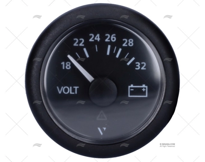 VOLTMETER VLN  24V 52mm VDO