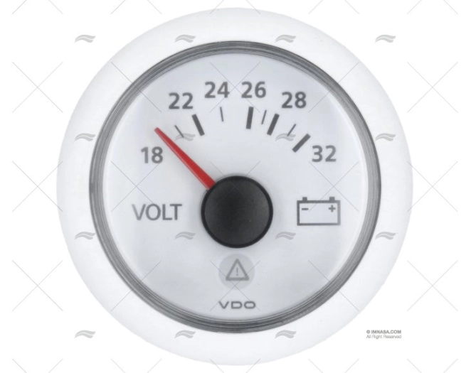 VOLTMETER VLB  18-32V 52mm