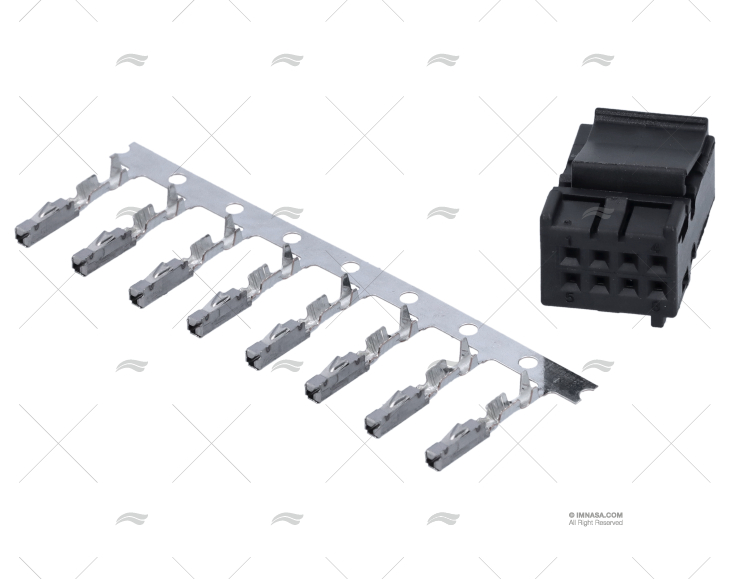 KIT CONECTOR 8PIN VL (CONECTOR+PINES VDO