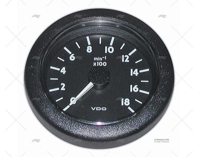 TACHOMETER OLN 85mm 1800W 12V VDO