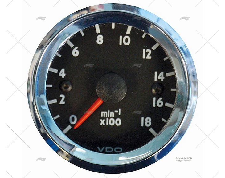 TACHOMETER OLC 52mm 1800 W 12V VDO