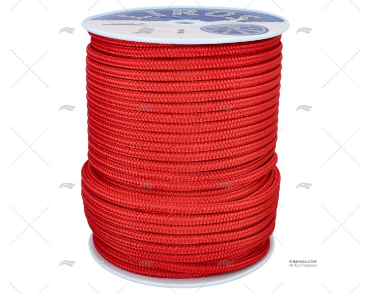 CORDAGE TOP-CRUISING 14mm ROUGE 150m LIROS