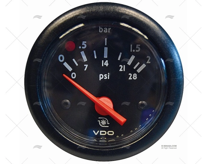 PRESSURE GAUGE OLR 2B 12V VDO