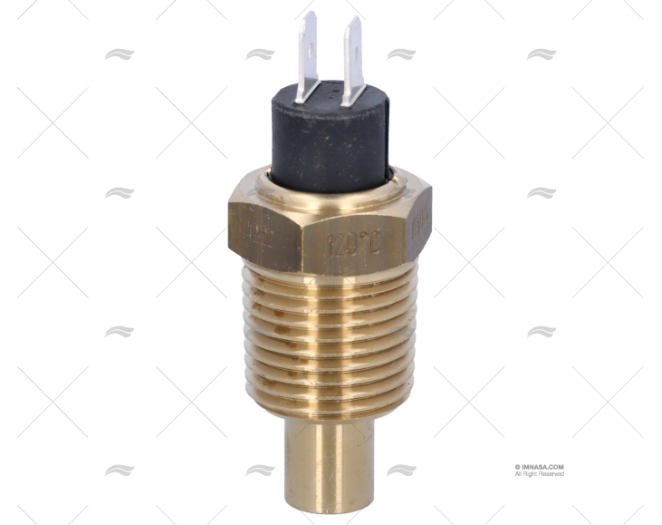 TEMPERATURE SENSOR 120║C 1/2 INSULATED VDO