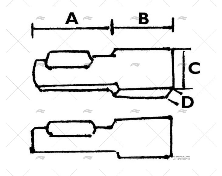 VDO EMBOUT TACHY/MOTEUR 11mm X D:4.5mm VDO