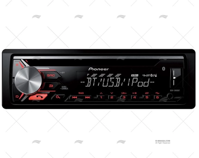 RADIO PIONEER DEHS420BT CD MP3 USB IPHON PIONEER