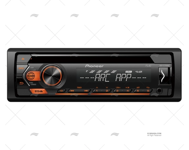 RADIO PIONEER DEHS120UB CD MP3 USB PIONEER