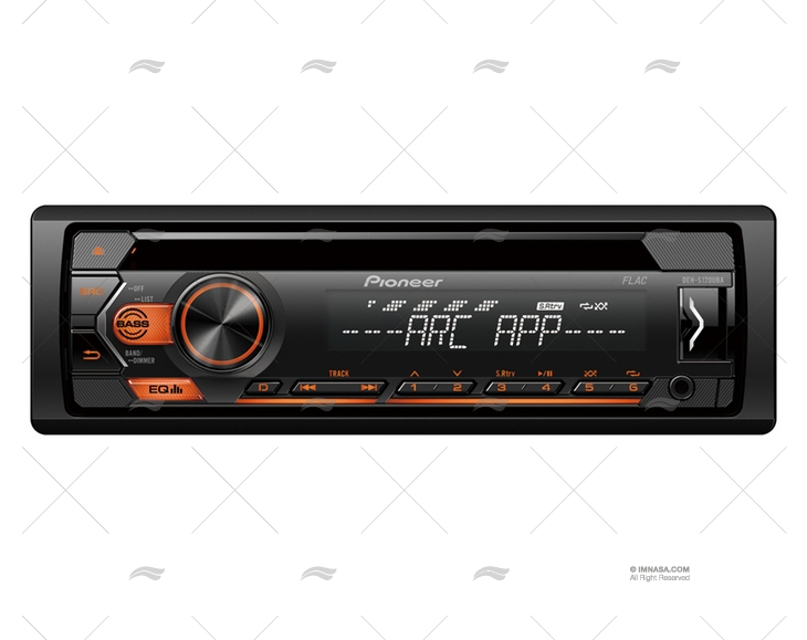 RADIO PIONEER DEHS110UB CD MP3 USB PIONEER