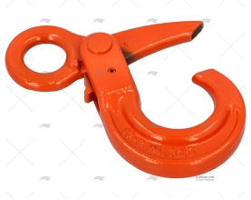 HOOK, SAFETY WITH EYE 1.6 TON